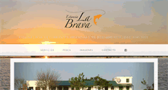 Desktop Screenshot of estancialabrava.com.ar